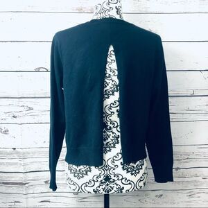 ONLY Latisha Split Back Knit Sweater Navy M